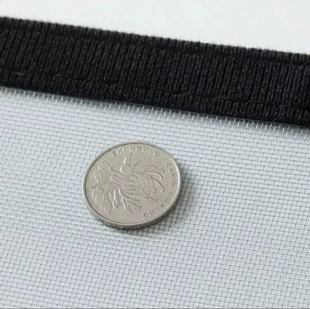 Mosquitera Negra para Ventanas – Barrera contra Mosquitos y Moscas