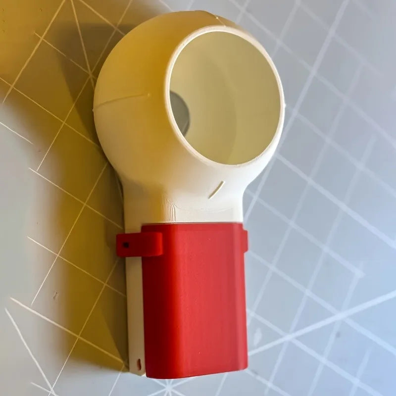 Colector de Polvo para Taladro con Boquilla Giratoria