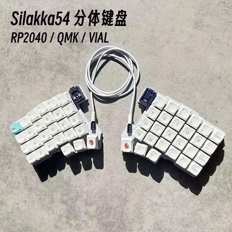 Teclado Mecánico Ergonómico Split – Hot-Swap y Programable