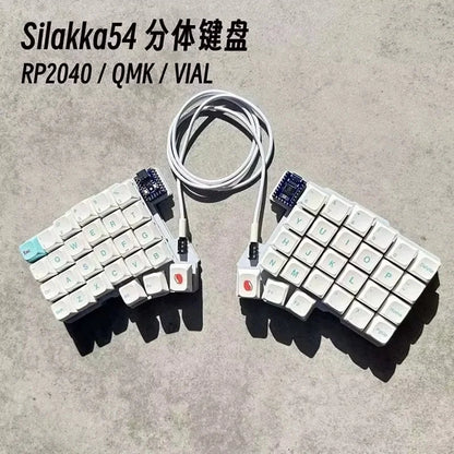 Teclado Mecánico Ergonómico Split – Hot-Swap y Programable