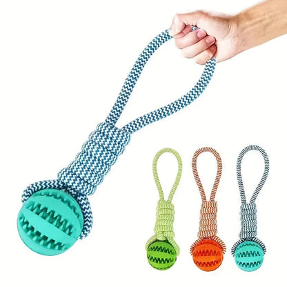 Pelota Interactiva para Perros – Mordedor y Dispensador de Premios