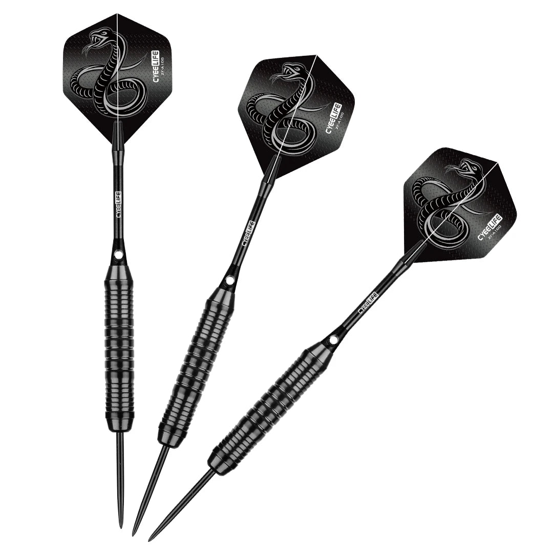 Set de 3 Dardos Profesionales de Acero — 24 g