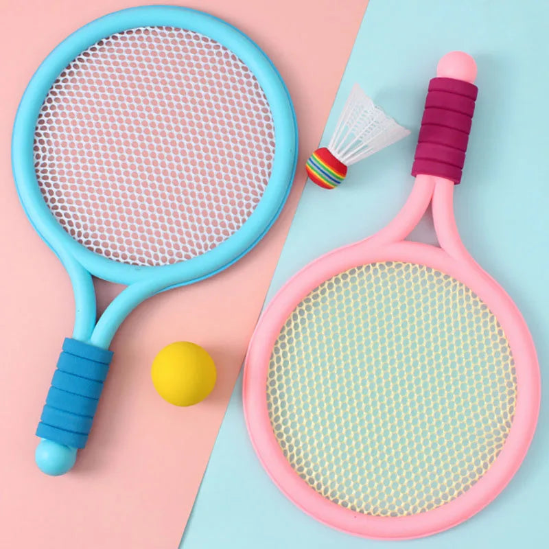 Juego de raquetas infantiles para jugar al aire libre