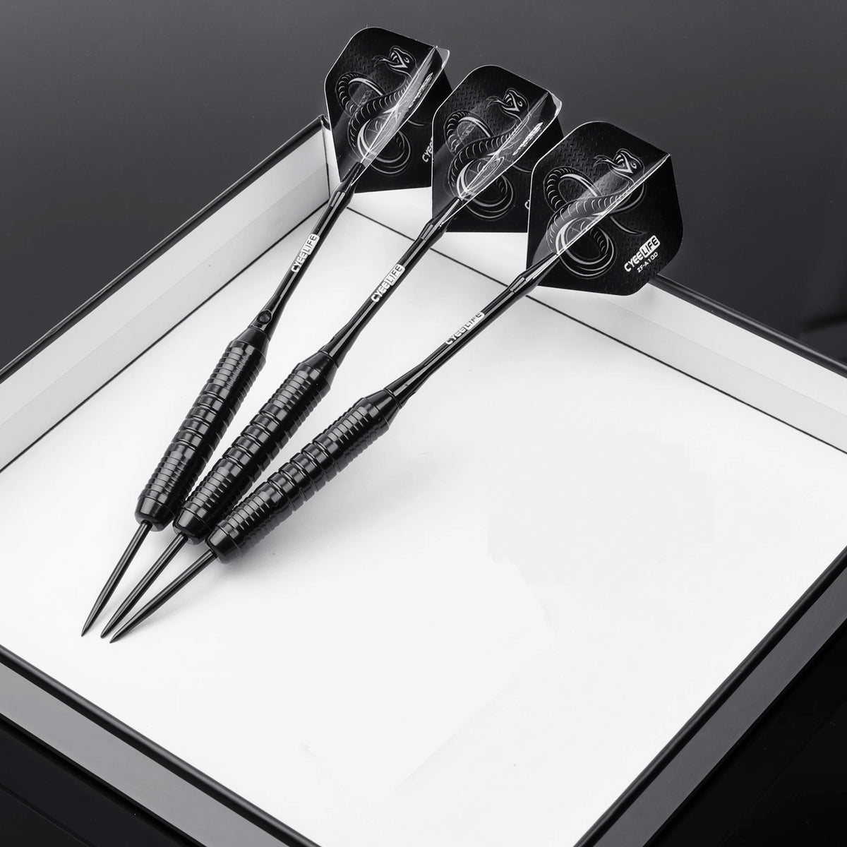 Set de 3 Dardos Profesionales de Acero — 24 g