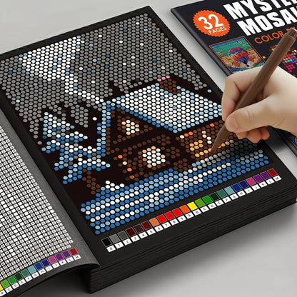 Mosaicos Misteriosos para Colorear por Números