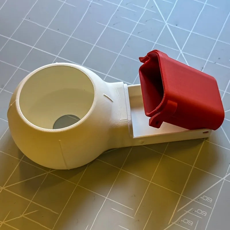 Colector de Polvo para Taladro con Boquilla Giratoria