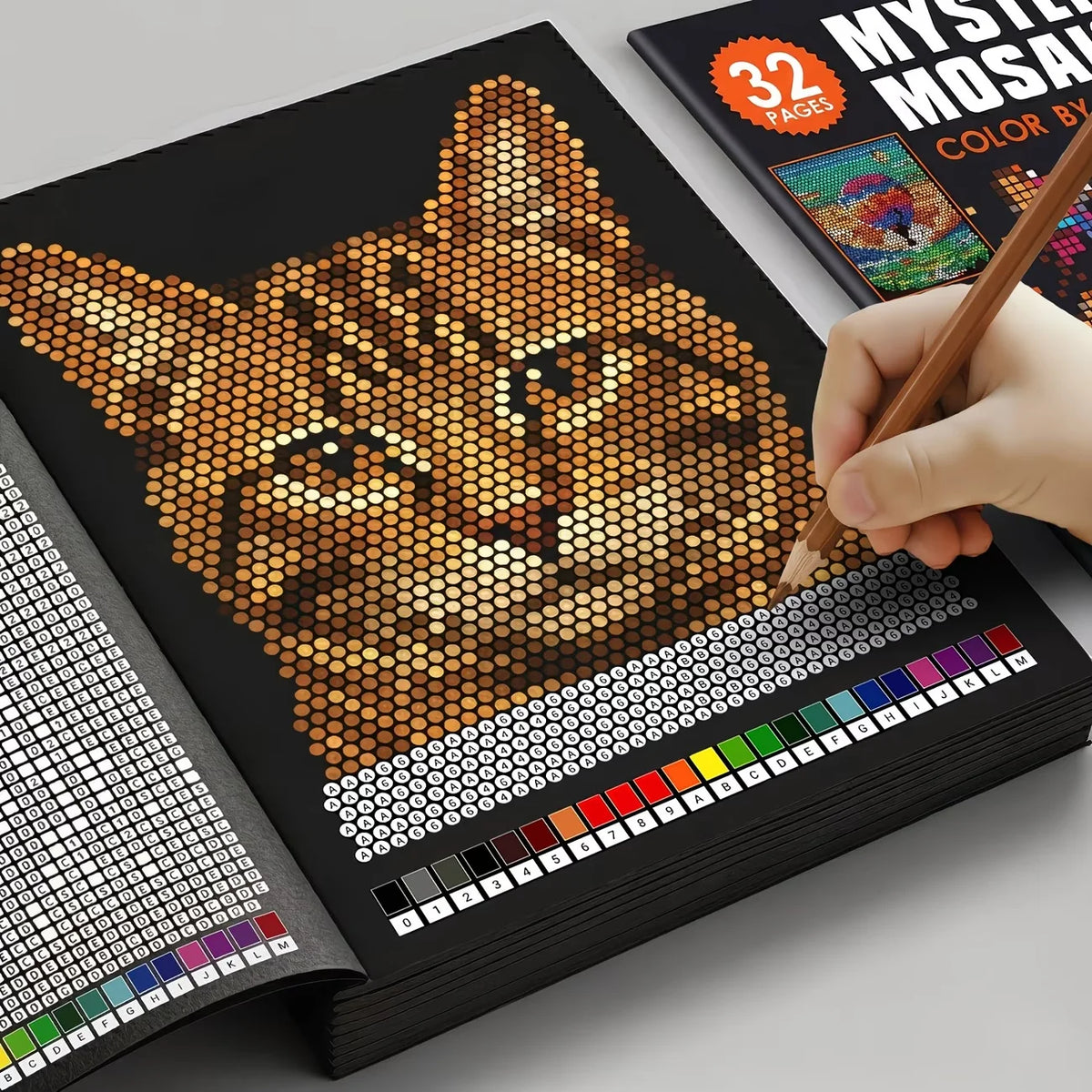Mosaicos Misteriosos para Colorear por Números