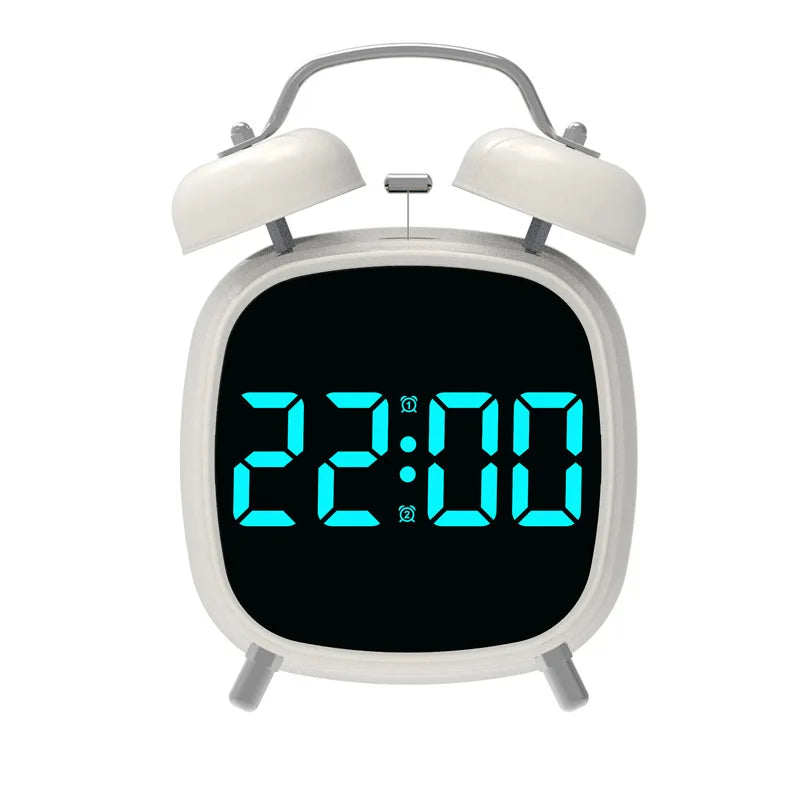 Despertador Digital LED para Dormilones – Alarma Potente