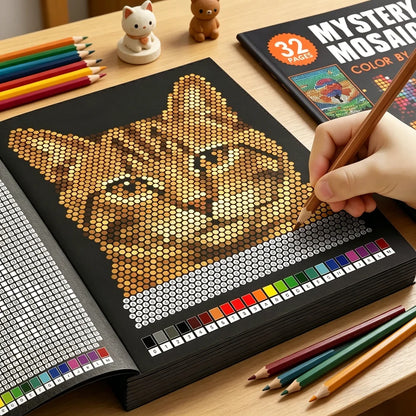 Mosaicos Misteriosos para Colorear por Números