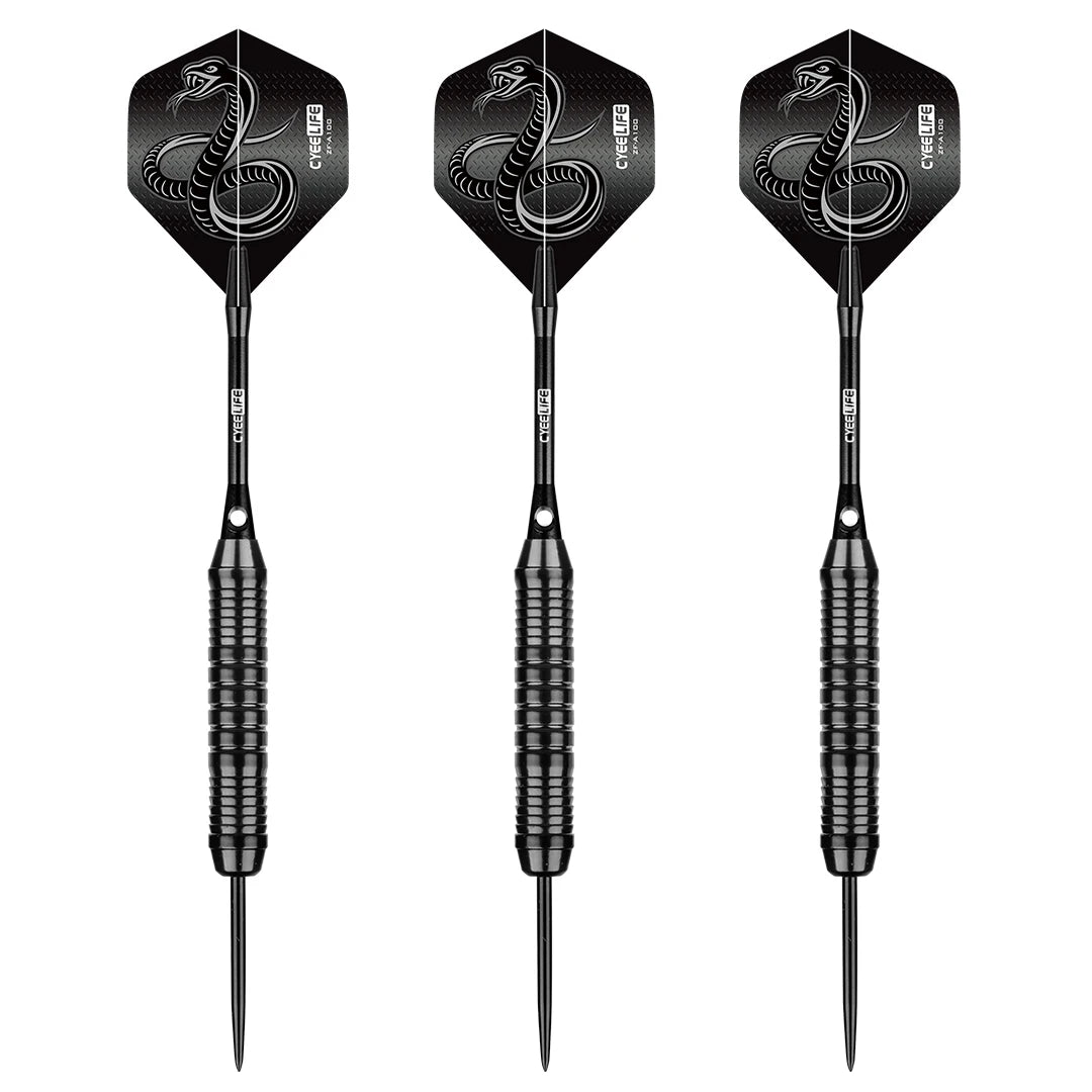 Set de 3 Dardos Profesionales de Acero — 24 g