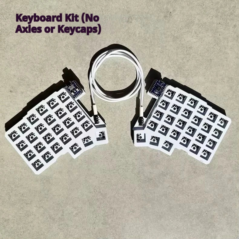 Teclado Mecánico Ergonómico Split – Hot-Swap y Programable