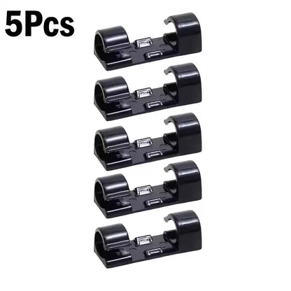Organizador de Cables Autoadhesivo – Clips para Hogar, Oficina y Coche
