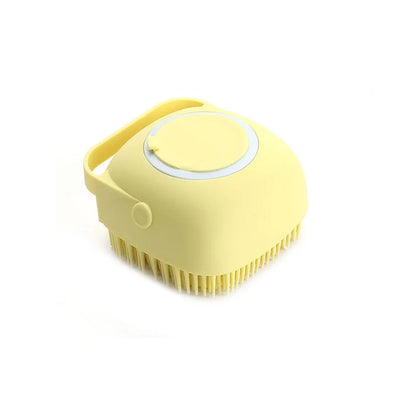 Cepillo de Baño de Silicona para Perros y Gatos