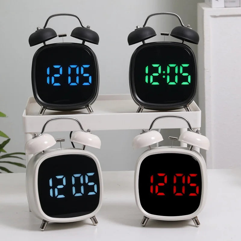 Despertador Digital LED para Dormilones – Alarma Potente